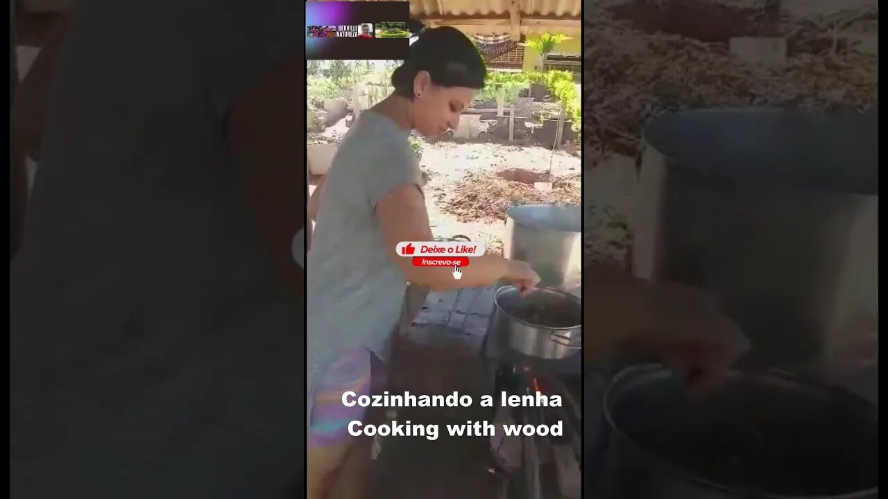 FORNO A LENHA, COZINHANDO COM A CHEFE PATRÍCIA,WOOD OVEN, COOKING WITH CHEF PATRÍCIA #shorts