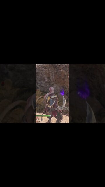 Kratos Teaches A Squirrel To Be More Like Him #godofwarragnarok #gaming #shorts