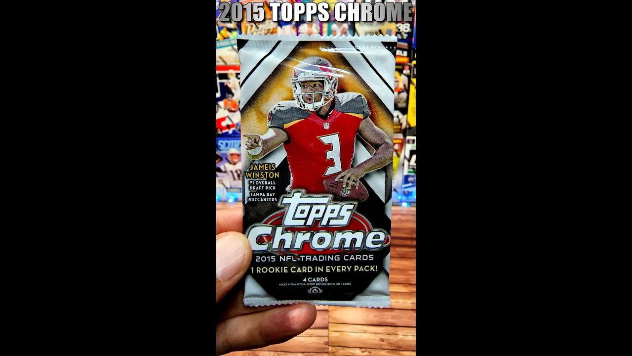 2015 Topps Chrome Football Hobby Pack |Dojo #Short Football Card Pack Opening