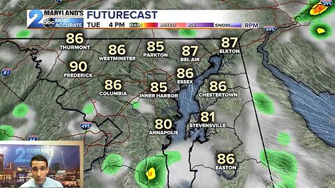 Spotty Storm Chances Continue