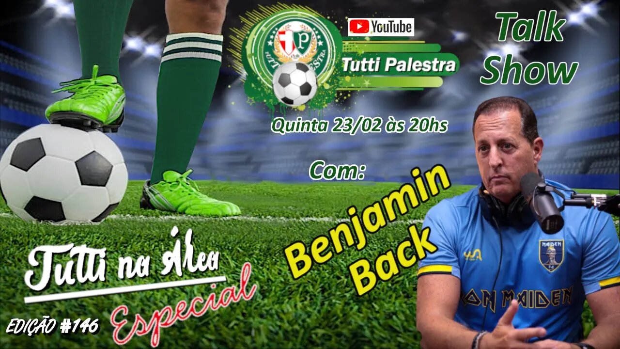 Tutti na Área edição ESPECIAL com BENJAMIN BACK