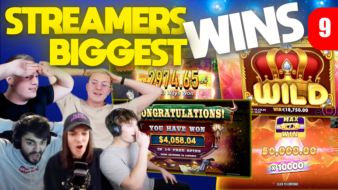 NEW TOP 5 STREAMERS BIGGEST WINS #9/2023