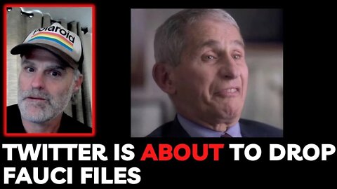 Twitter's About to Drop Files on Fauci...This is gonna get good