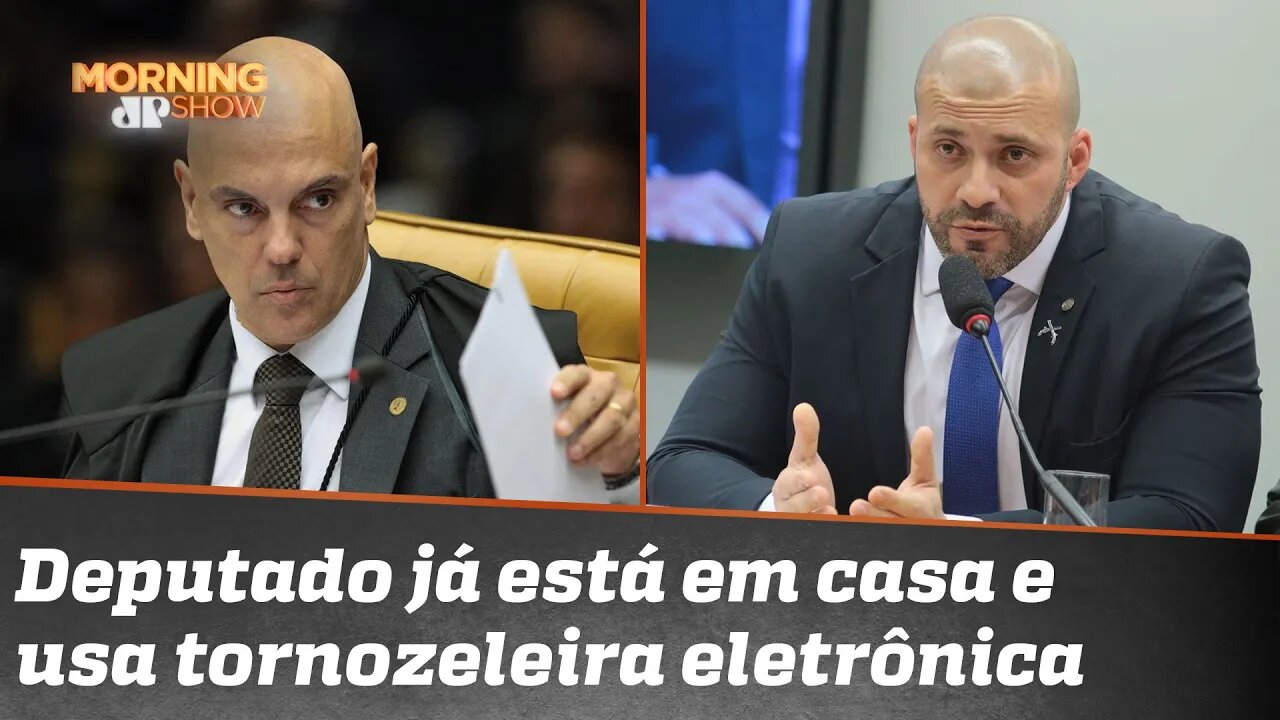 Alexandre de Moraes manda Daniel Silveira para prisão domiciliar