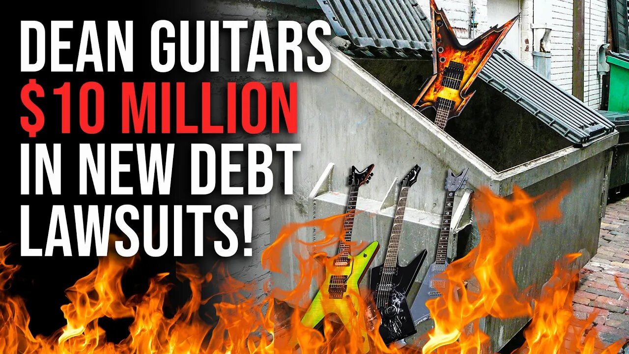 DEAN Guitars Breaking News (MASSIVE new lawsuits)