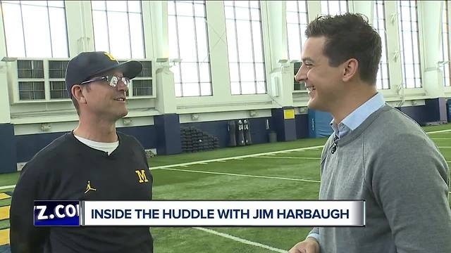 Harbaugh talks Cincinnati win, trying to get Obamas as honorary captains