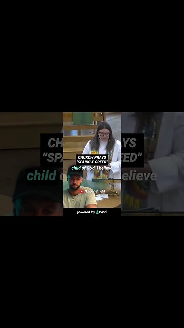 Church prays blasphemous "Sparkle Creed" 🤦🏽‍♂️ #jesus #bible #god #christianity #holyspirit