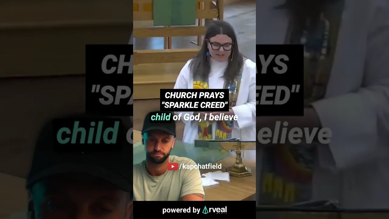 Church prays blasphemous "Sparkle Creed" 🤦🏽‍♂️ #jesus #bible #god #christianity #holyspirit