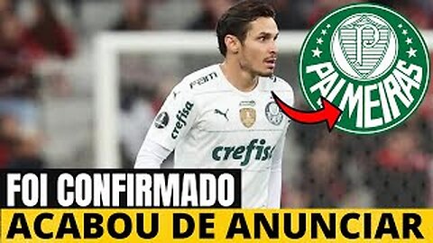 SAIU A NOTÍCIA! TORCIDA ENLOUQUECEU WEB! PALMEIRAS CONFIRMOU! NOTÍCIAS DO PALMEIRAS