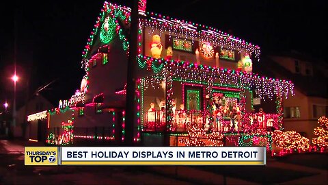 These are the top 7 best holiday displays in metro Detroit