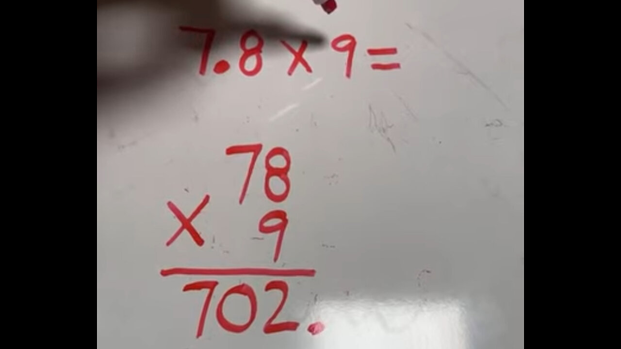 Decimal Multiplication (Final Step)