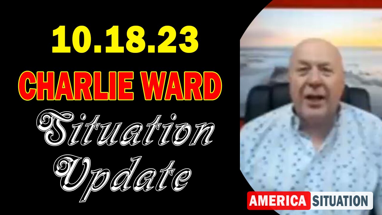 Charlie Ward Situation Update 10/18/23: "SG Anon Sits Down w/ Charlie Ward"