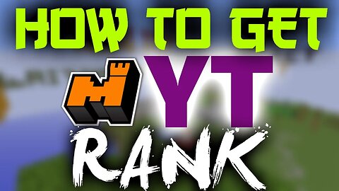 How to Get YT Rank on MINEPLEX!