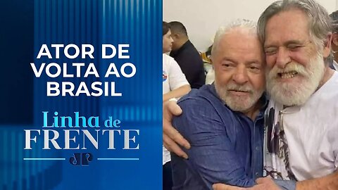 José de Abreu quer ajudar Lula a pagar dívida de uma escola de cinema em Cuba | LINHA DE FRENTE