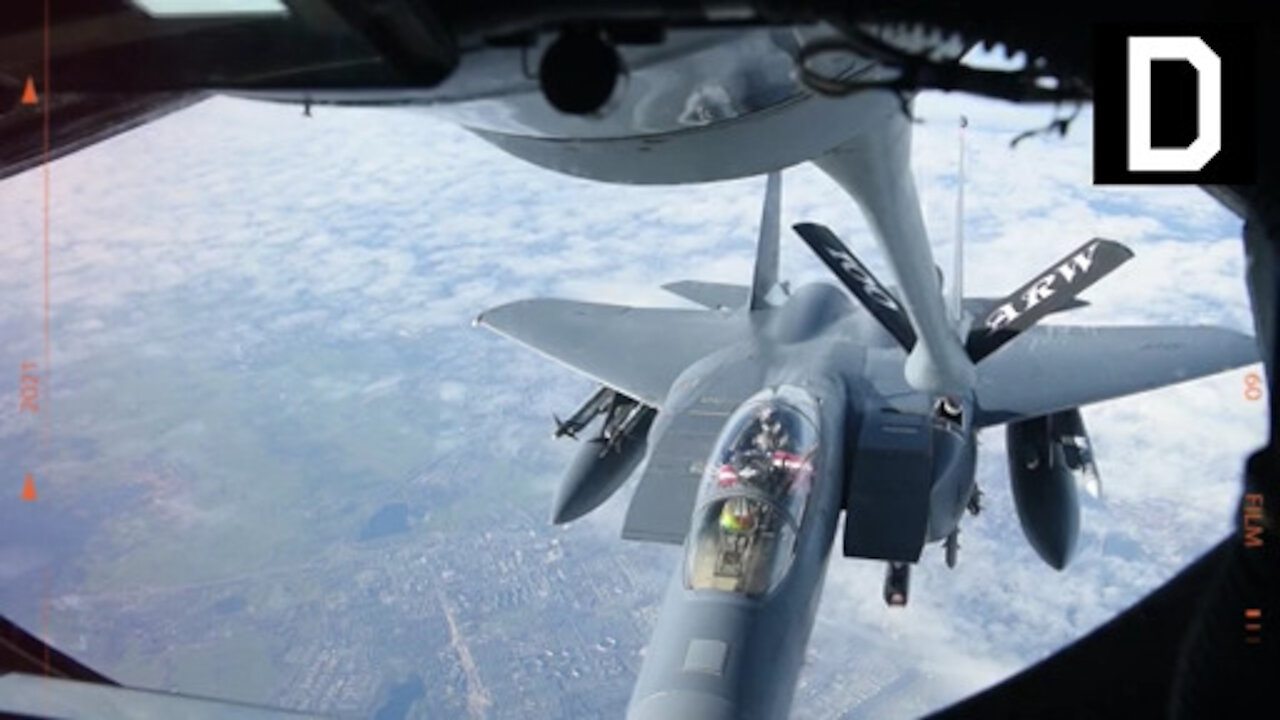 100 ARW & 48th FW fly over Estonia