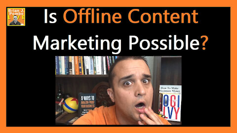 Is Offline Content Marketing Possible? 📰 (GKIC NOBS Marketing Letter / JoCo Eagle)