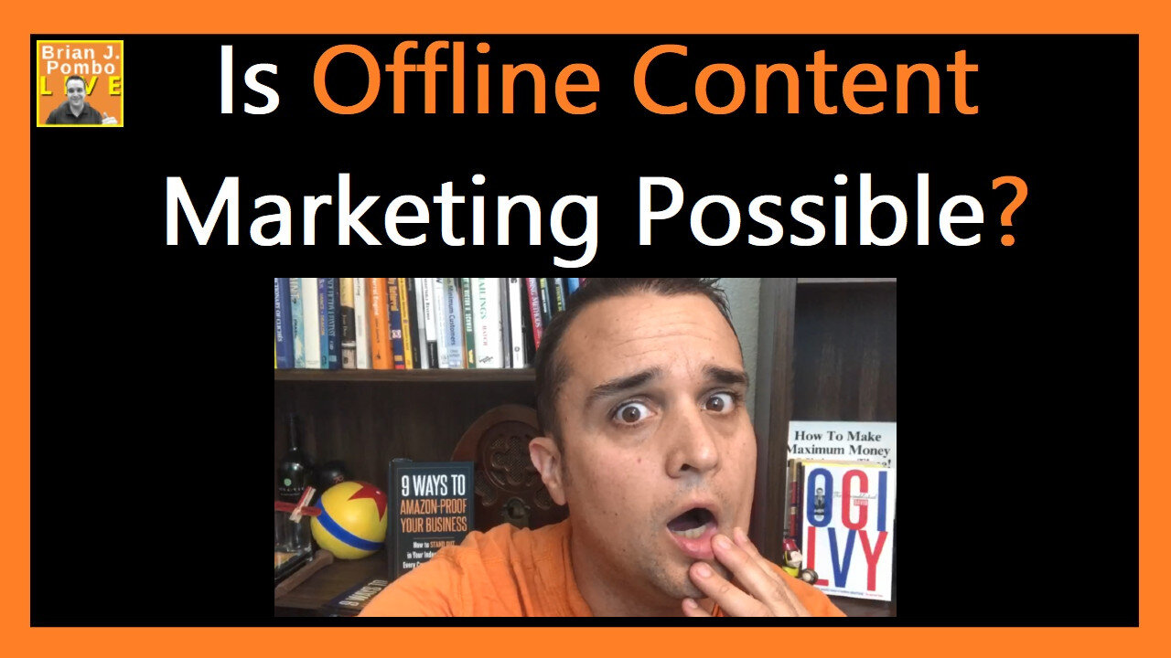 Is Offline Content Marketing Possible? 📰 (GKIC NOBS Marketing Letter / JoCo Eagle)