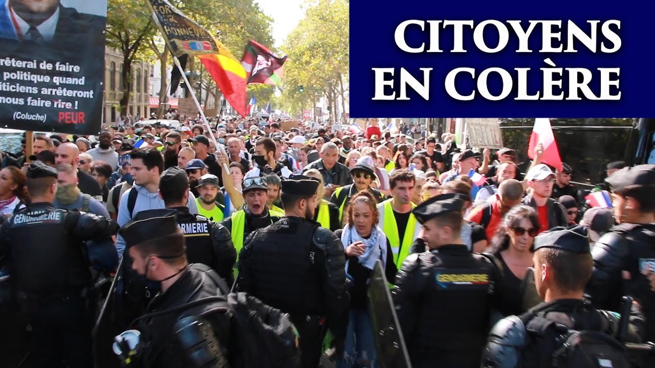 Gilets jaunes et citoyens en colère | Manifs anti pass à Paris, 28 août 2021