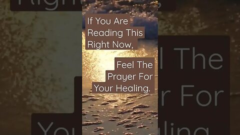 Lord I pray, Dear Lord that you bring Healing to the person watching this right now #health #healing