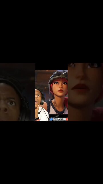 IShowSpeed reacts to Fortnite event chapter 4