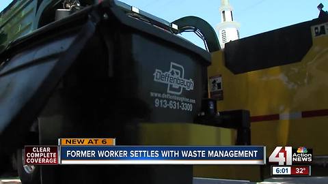 Former trash worker settles retaliation claim