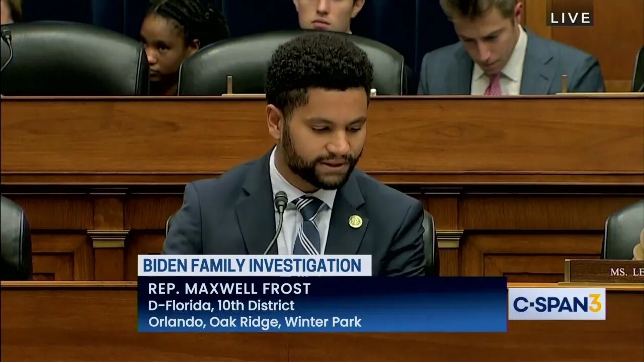 Junior Democrat Rep. Max Frost Complains Republicans Are Talking About A "Two-Tiered Justice System"