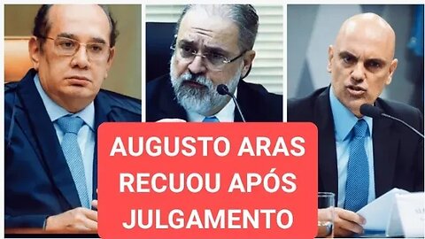 Augusto aras após julgamento com ministros recua e agora se posiciona contra orçamento secreto