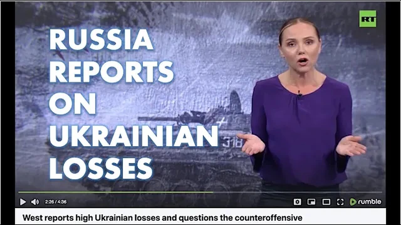 How Russia Reports Ukrainian Losses: You Have to See This.