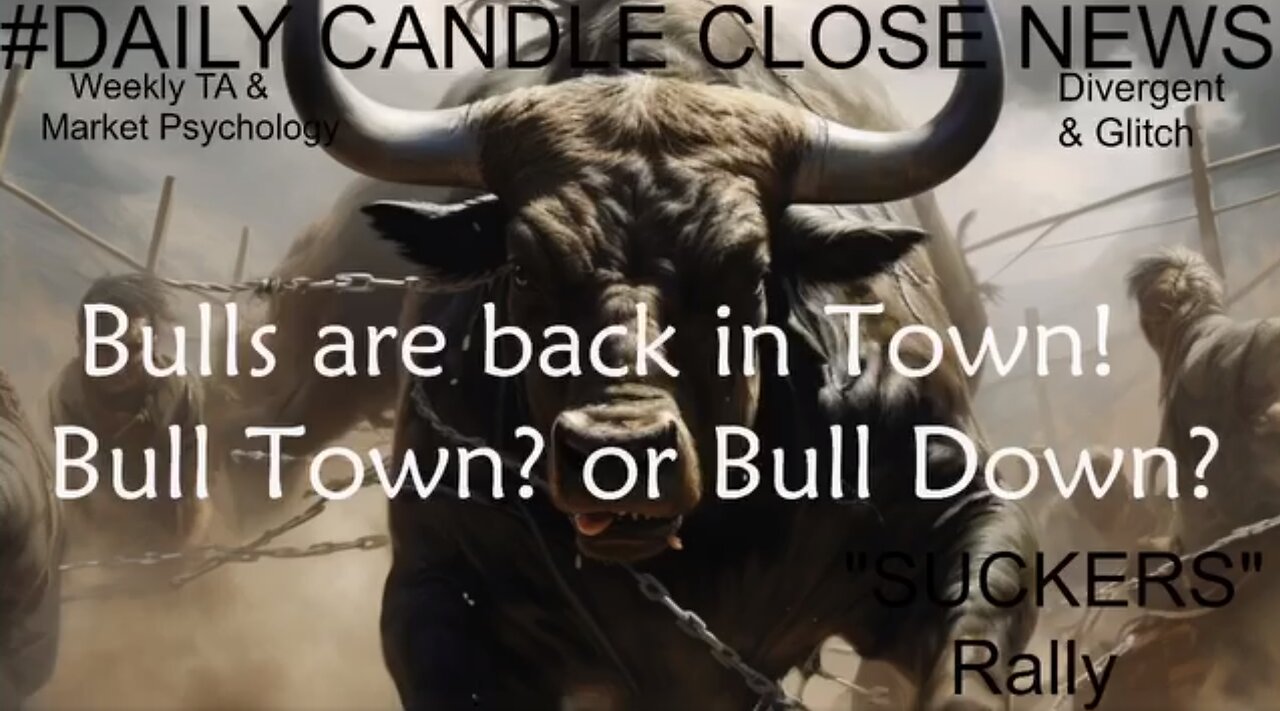 The Bulls Are Back in Town! Is it A Bull Town? or a Bull Down?