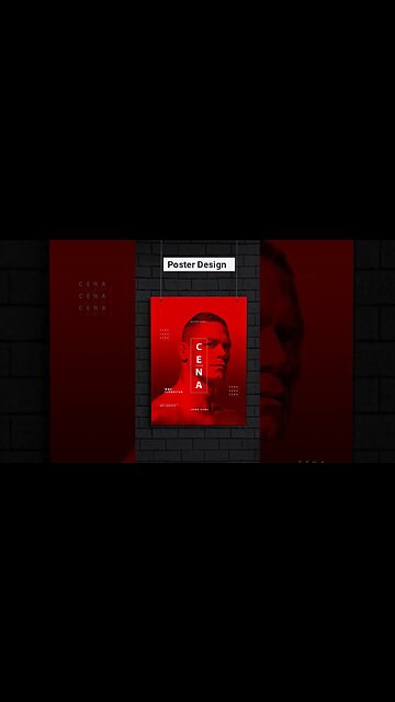 Movie Poster Design Idea in Photoshop #shorts