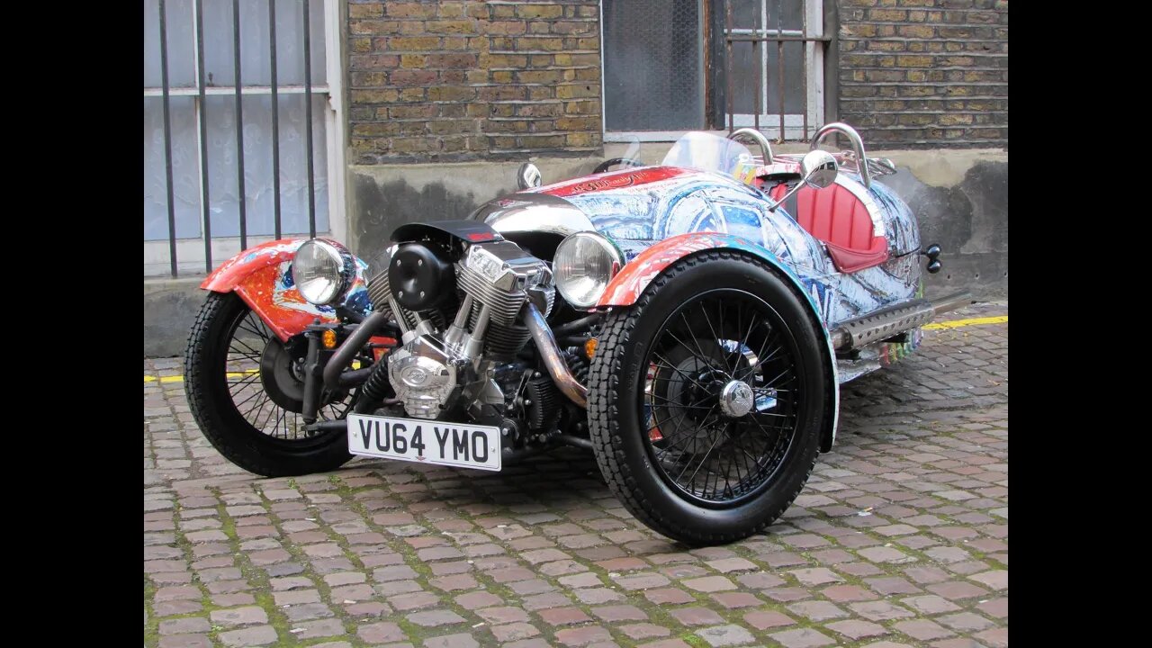 2015 Morgan 3 Wheeler Start Up, Test Drive, and In Depth Review