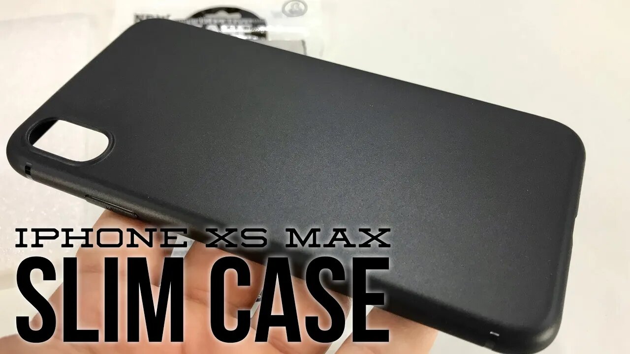 Slim Matte Black Case for the iPhone Xs Max 6.5" by Bennald Review