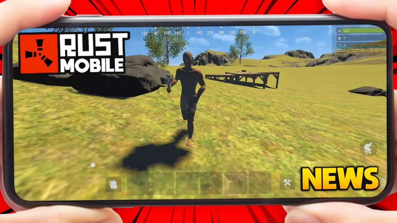 RUST MOBILE NEWS / NOVA GAMEPLAY DO ZEED SURVIVAL / INCRÍVEL