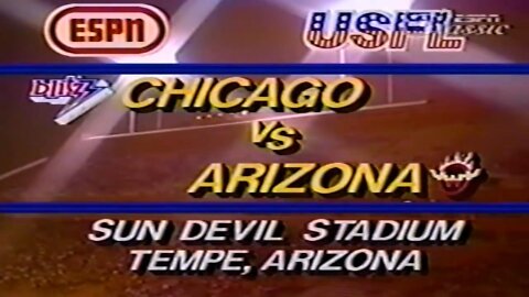 1983-03-12 Chicago Blitz vs Arizona Wranglers