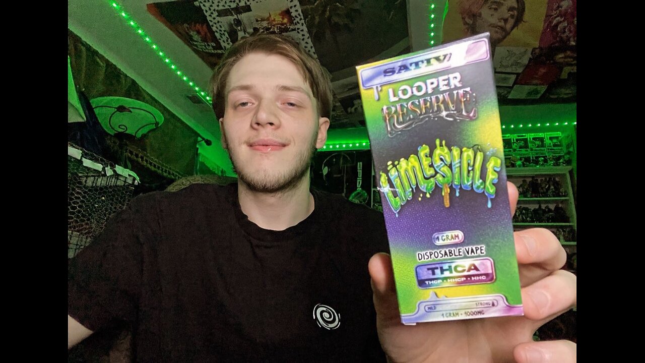 Reviewing The Looper Reserve LimeSicle 1 G Sativa THCA Disposable from LooperVerse!!