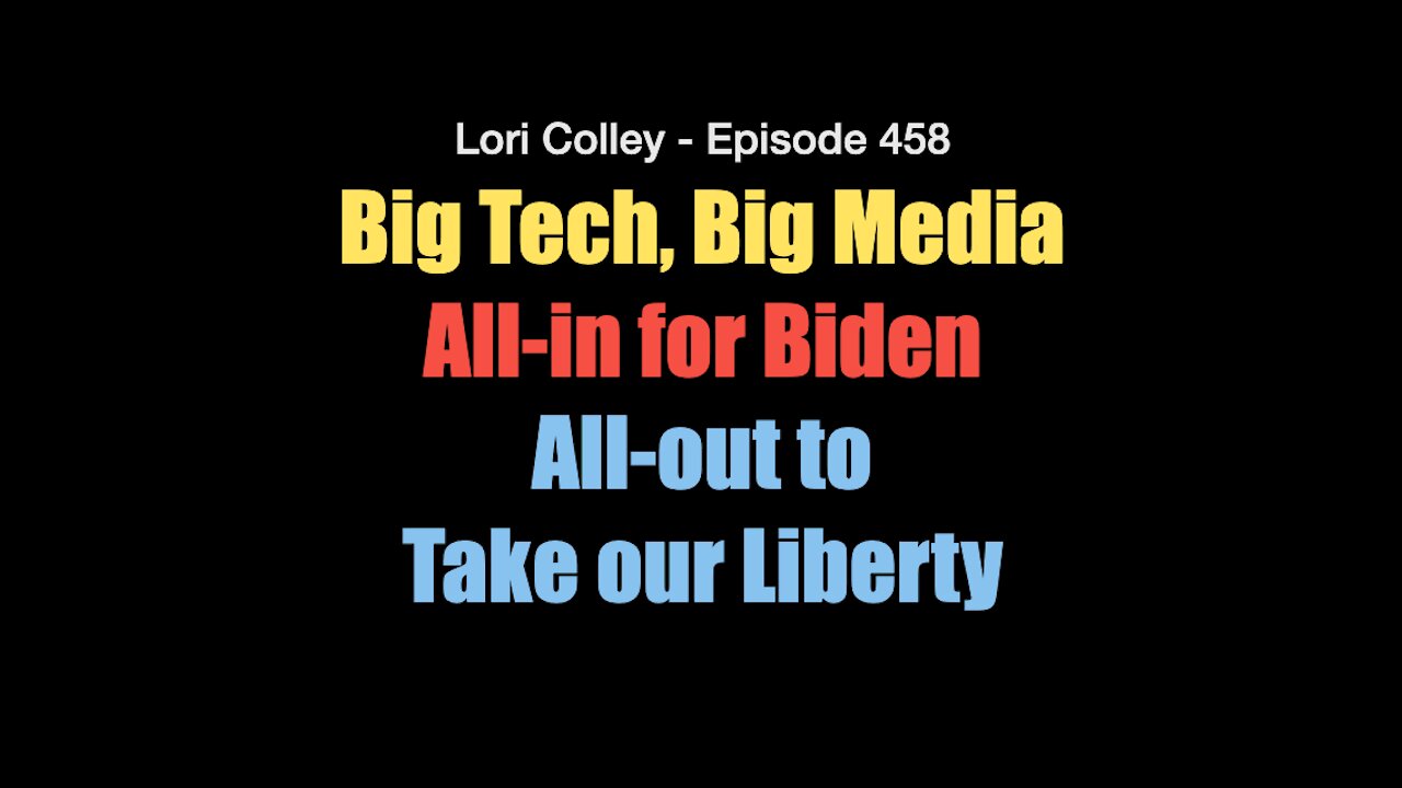 Big Tech, Big Media All-In for Biden