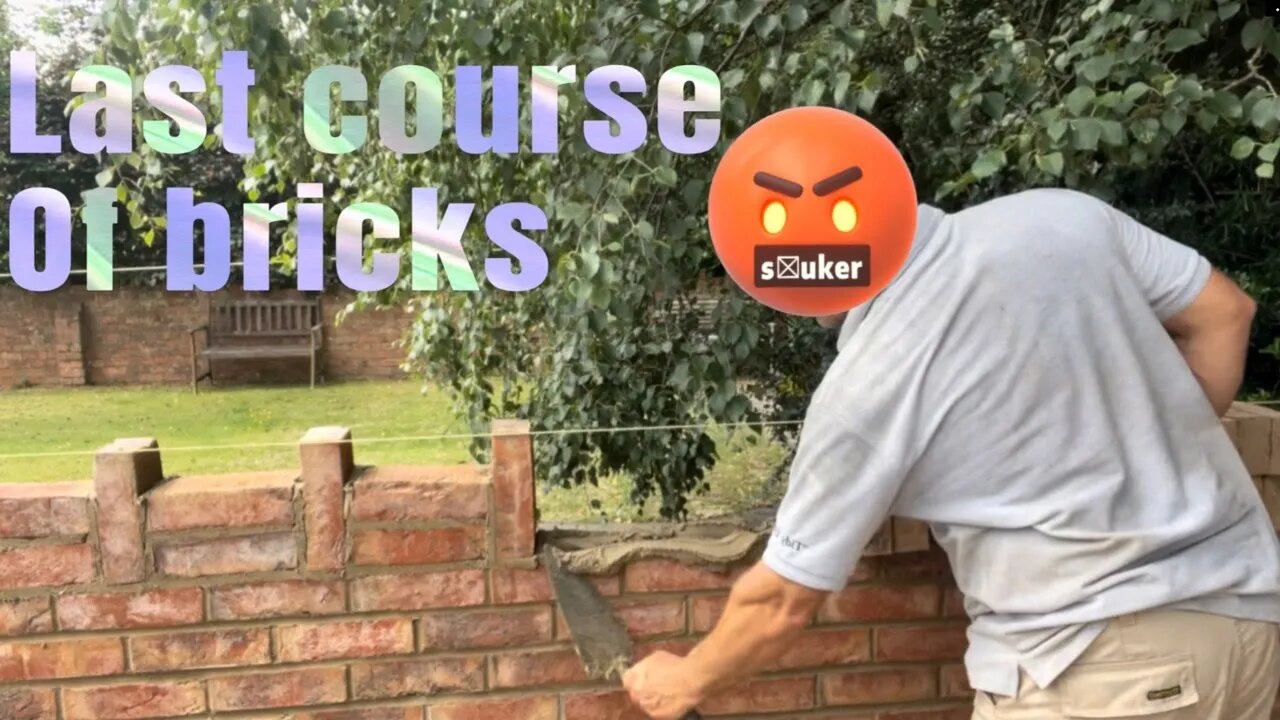 Last course of bricks heads gone