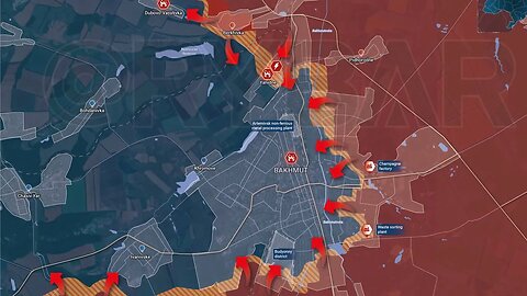 Ukraine Russian War, Rybar Map, Analysis and Events for February 23, 2023