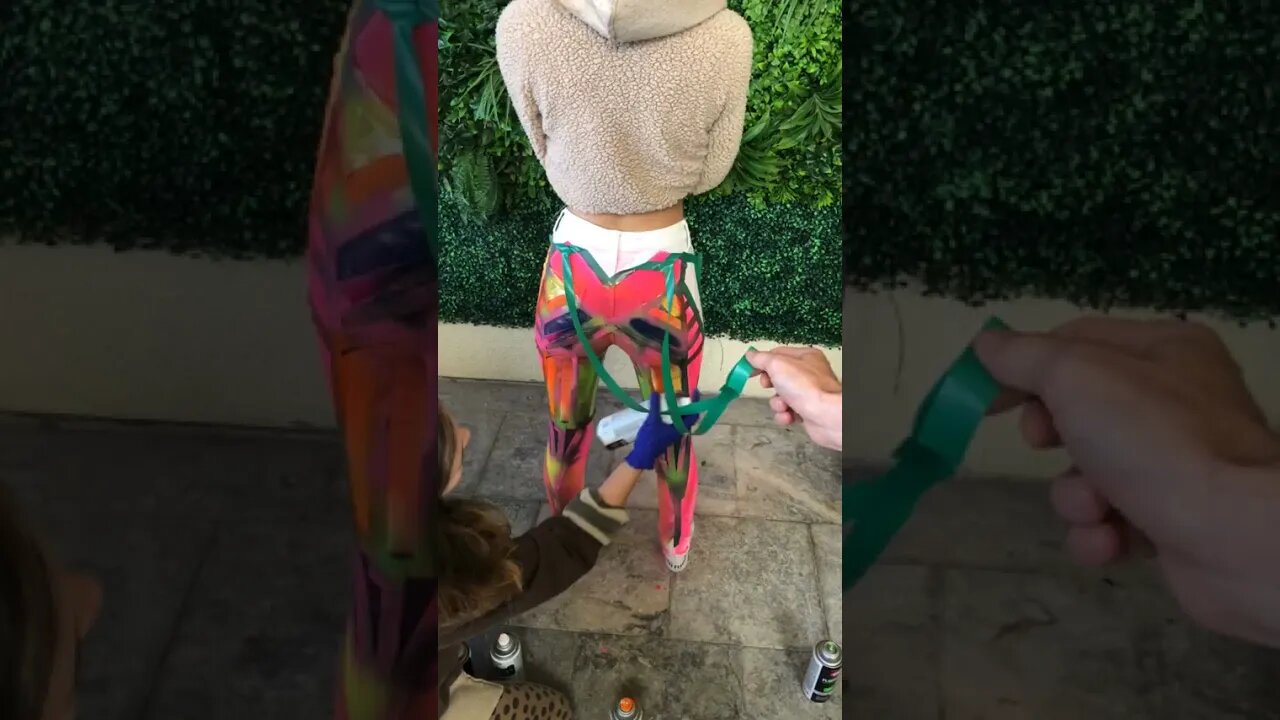 Looks INCREDIBLE when the tape rips off!
