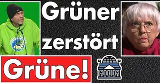 Grüne Zerstörung auf Parteitag! Claudia Roth will Rede beenden & F. Brantner gibt Versagen zu!