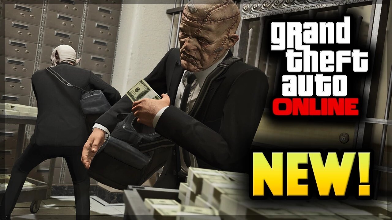 GTA 5 ONLINE HEIST UPDATE - NEW Outfits, Masks, & MORE! (GTA 5 Heist Gameplay)