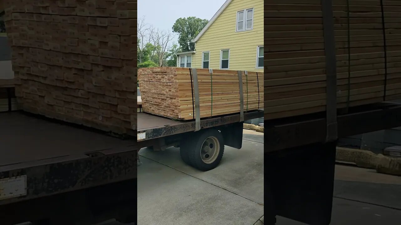 #drivecast wood delivery.