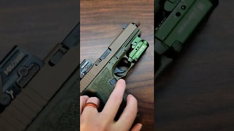 New Olight Baldr-S weaponlight in OD green