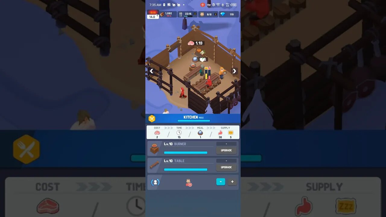 HUNTERs ARE EATING TOGETHER AT CAMP