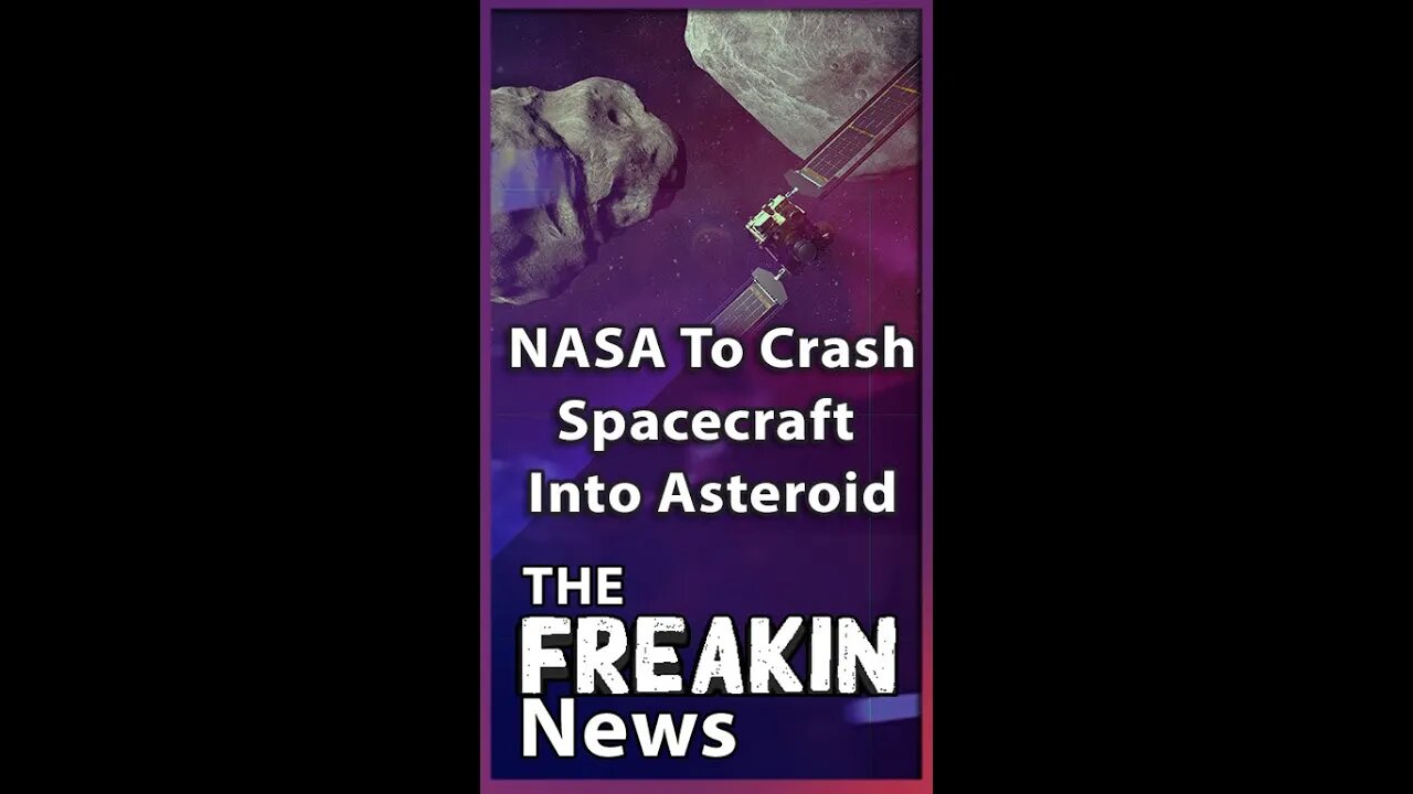 NASA’s Dart Will Crash Into Asteroid In Attempt To Change It’s Orbit #shorts