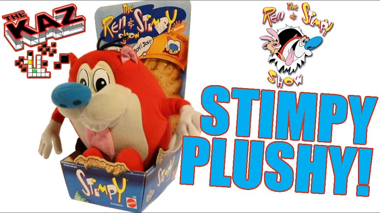 Stimpy Plush Toy