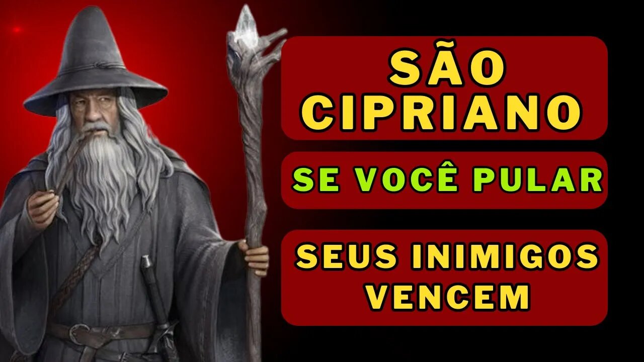 💌Mensagem de São Cipriano✝️ Oração a São Cipriano contra inimigos🙏