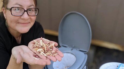 How I Maintain and Clean Our Portable COMPOSTING TOILET