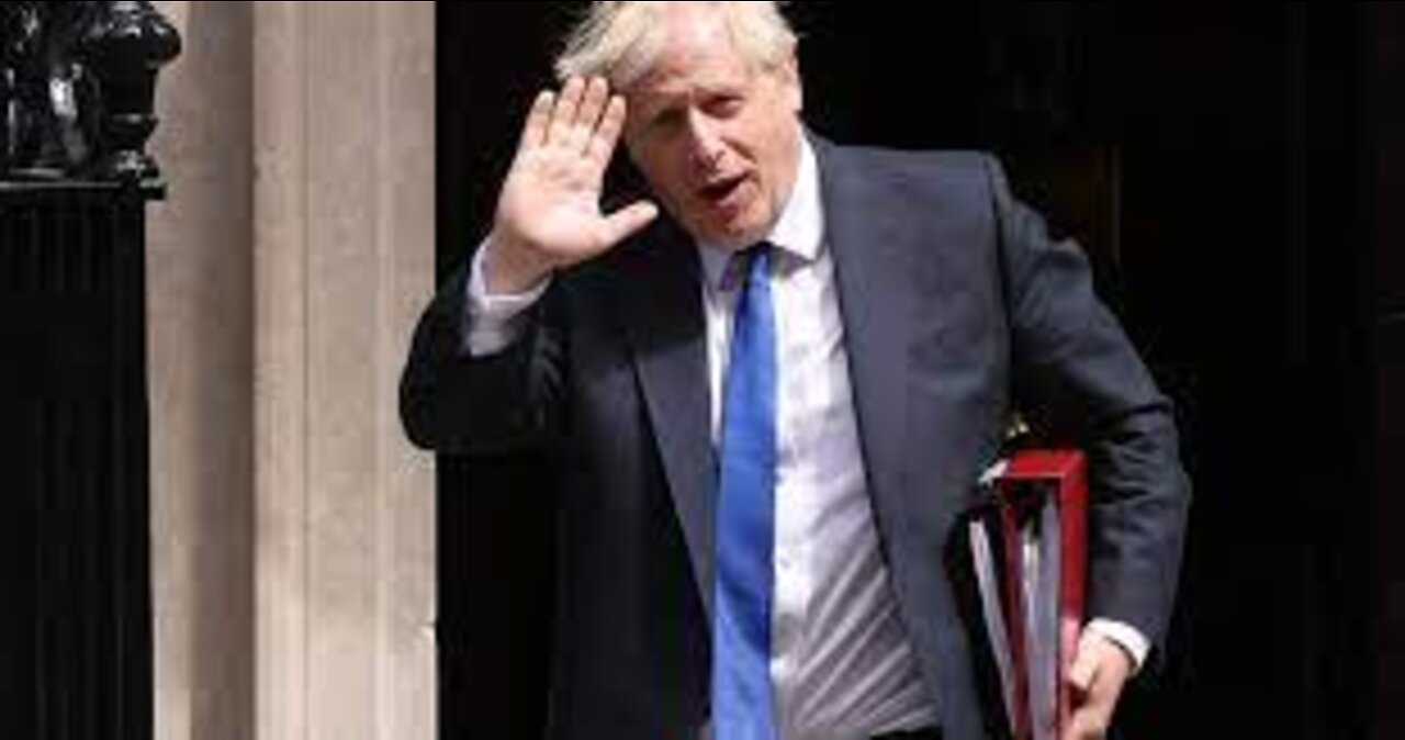 Johnson exits as British prime minister saying: 'Hasta la vista, baby'