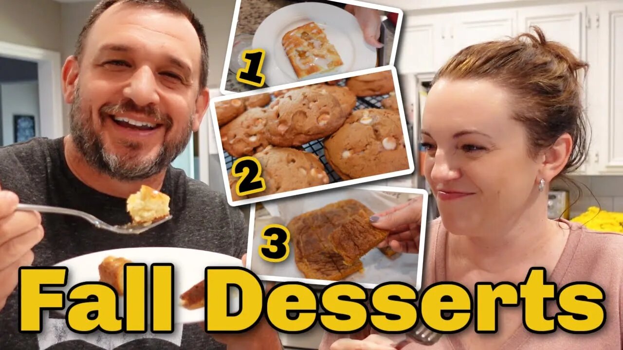 It's back!...BATTER CHATTER! 3 FALL desserts for the NON-baker!